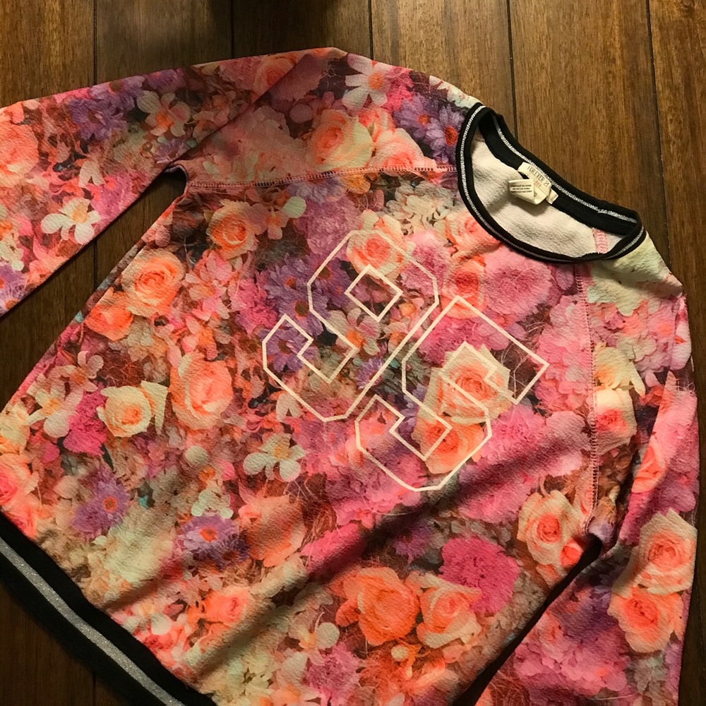 Forever 21 Flower Print Shirt